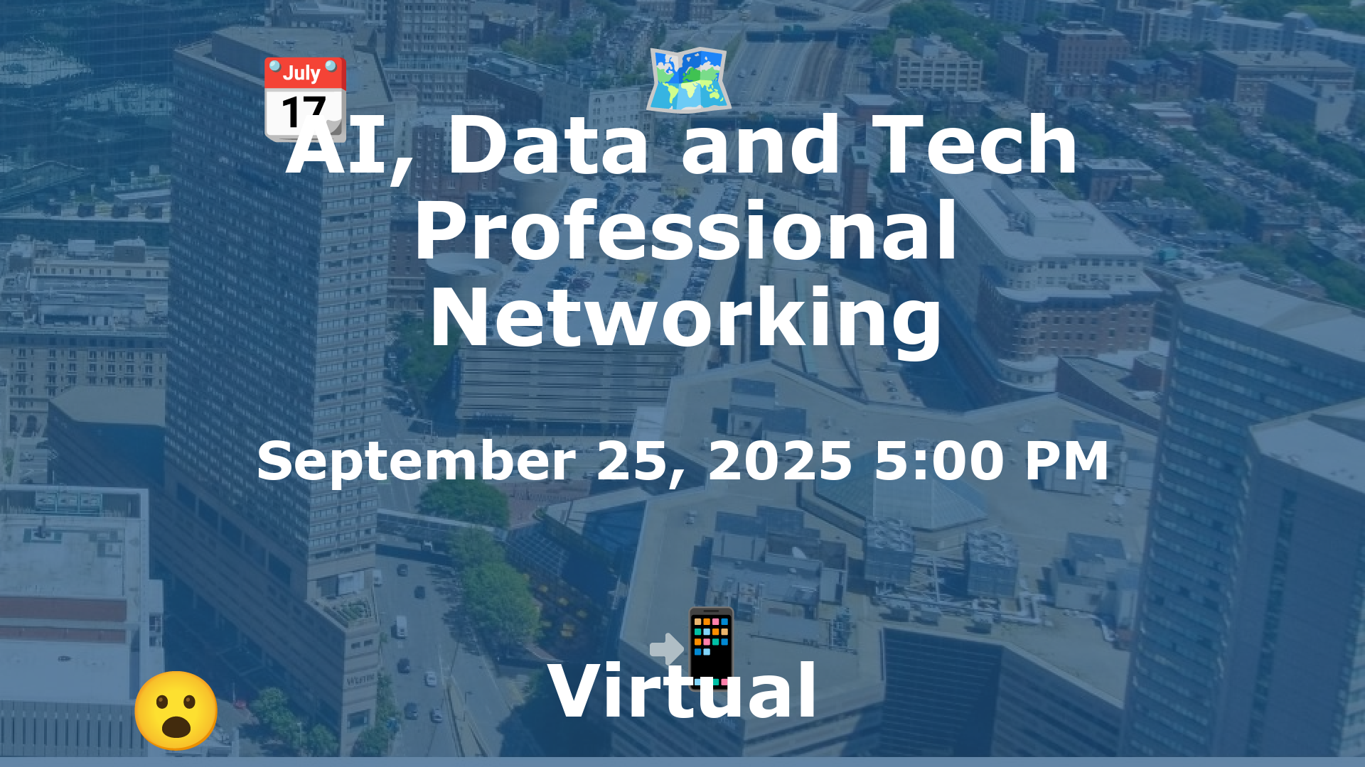 AI, Data and Tech Professional Networking event image